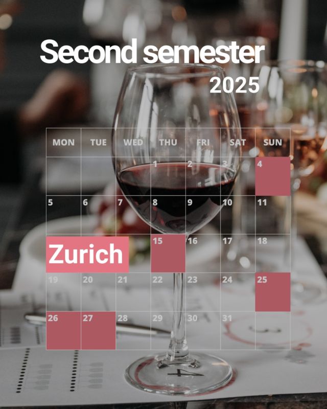 🍷 Our second semester calendar for the German-speaking part of 🇨🇭 is now live!
🔥 You've been waiting for it — and it's finally here! 
📅 Our WSET (Wine & Spirit Education Trust) courses in English are now opened for booking, but spots are limited! Whether you're a curious beginner or a passionate connoisseur, our trainings are designed for all levels. It’s the perfect opportunity to deepen your knowledge or dive into the world of Wines and Spirits. 🚀
🔐 First come, first served – secure your spot now and don’t miss out!
🇫🇷 Explanations on site and examination available in French too. 
🔗 Book now: pur-jus.ch
📩 Questions? Reach us at info@pur-jus.ch